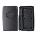 For Toyota 2 button remote key blank , the blade with two side groove (black)