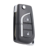 For Toyota 2/3/2+1/3+1 button flip remote key blank withToy43 Blade