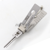 Original LISHI  2-in-1 TE2 Decoder for Locksmith Repairing Tools 2-in-1 Residential Pick & Decoder
