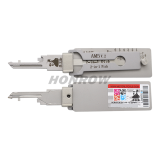 Original AM5 Lishi 2 In 1 2 in 1 decoder tool for House Locksmith Tools American Pad Lock