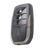 For Toyota 2/3+1/3/3+1 button remote key blank without logo