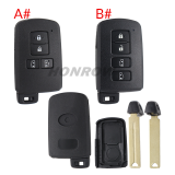 For Toyota 4 button remote key shell ,the button is square