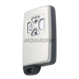 For Toyota 2/3/4/4+1 button remote key blank with key blade
