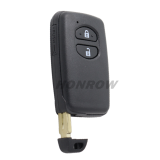 For Toyota 2 button remote key blank  (the button is round)，please choose the key button.