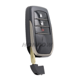 For Toyota 2/3+1/3/3+1 button remote key blank without logo