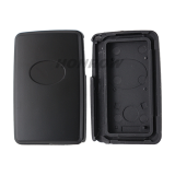 For Toyota 3 button remote key shell , the blade with two side groove (black)