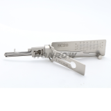 Original Lishi SC20 2 in 1 decoder tool 2IN1 PICK FOR SCHLAGE L MASTER KEYWAY,Residential 2 in 1 tool