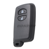For Toyota 2 button remote key blank  (the button is round)，please choose the key button.