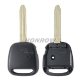 For Toyota 1 button remote key blank with   light hole A# TOY43 blade B# TOY48 blade C# TOY41 blade