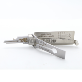 Locksmith Tools 1646/1069L 2 in 1 Locksmith Tool  Decoder for Locksmith Repairing Tools 2-in-1 Residential Pick & Decoder