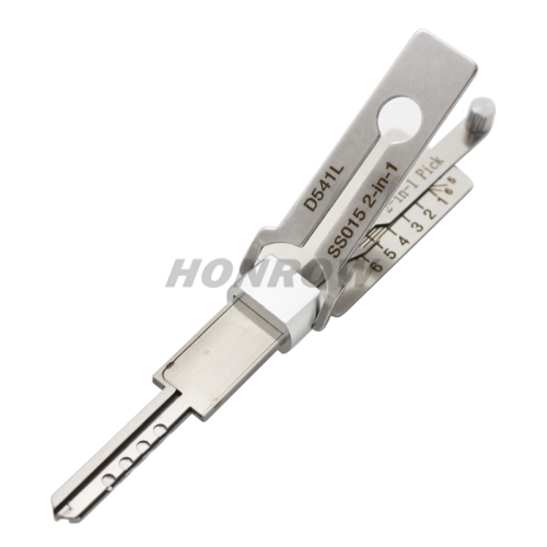 Locksmith Tools Civil Lock 2-in-1 Tool D541L SS015 2 in 1