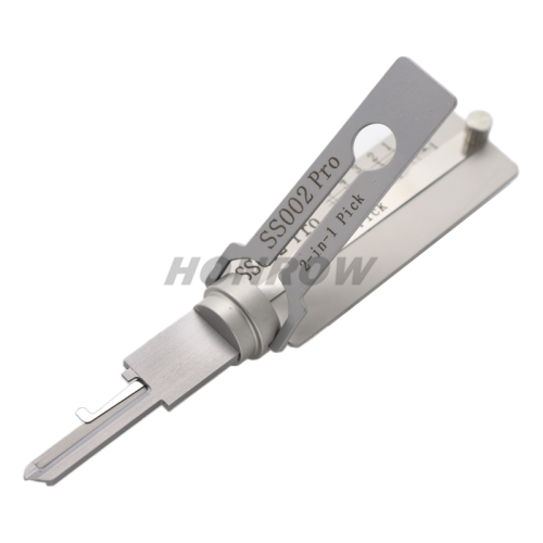 Locksmith SS002 2-in-1 S-Groove  China card:2 Decoder Civil Locks Professional Hand Locksmith Tools Accessories
