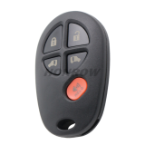 For To 5 button remote key blank