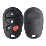 For To 4 button remote key blank