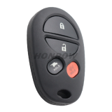 For To 4 button remote key blank
