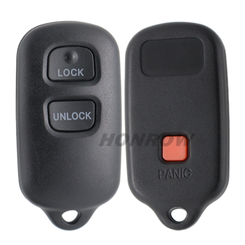 For To 2+1 button remote key blank