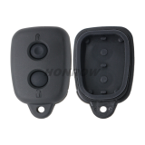 For To 2 button remote key blank