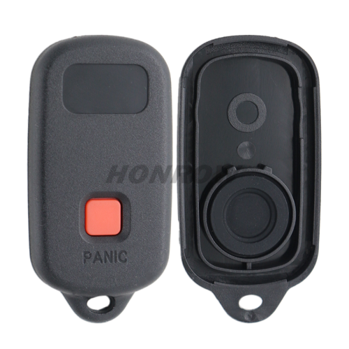 For To 2+1 button key blank (the panic button is round)