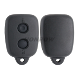 For To 2 button remote key blank