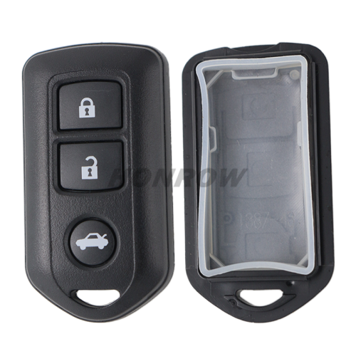 For To 3 button remote key blank (No Logo)