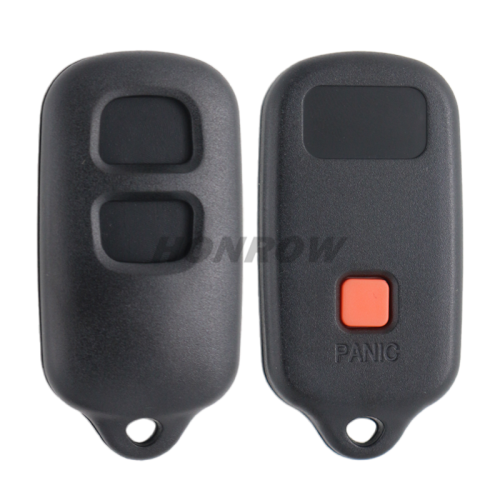 For To 2+1 button key blank (the panic button is square)