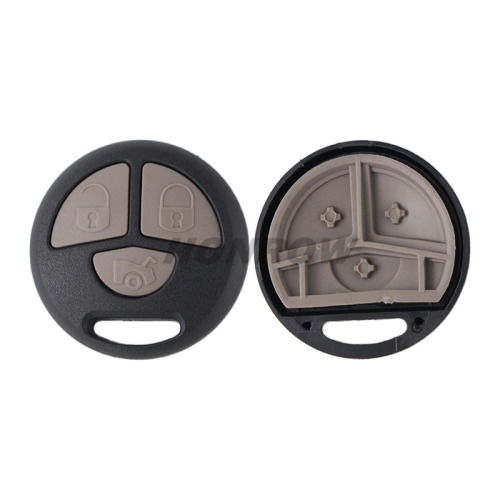 For To 3 button smart remote key case