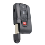 For To Daihatsu 2+1 button remote key blank with Key Blade