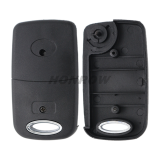 For To 2 button modified folding remote key blank with To47 blade