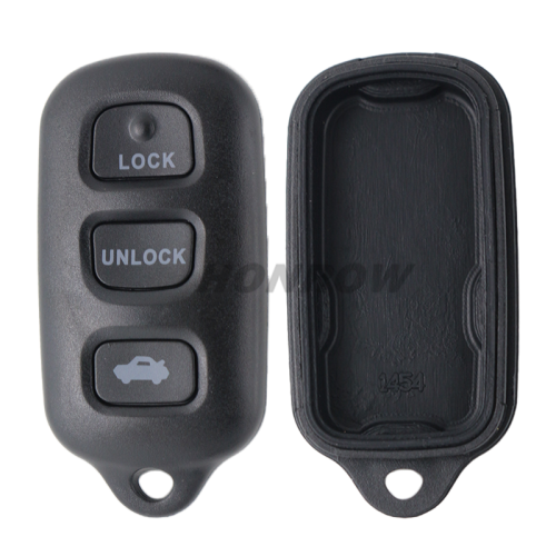 For To 3+1 button key blank (the panic button is square)