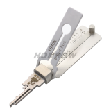 Locksmith Tools 1646R 2 in 1 Locksmith Tool  Decoder for Locksmith Repairing Tools 2-in-1 Residential Pick & Decoder