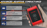 AUTEL MaxiBAS BT508 Car Battery Tester 6V 12V Load Tester 100-2000 CCA Added AUTOVIN, Electrical Reset, Battery Health Report Update of BT506