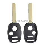 For Honda 2+1 button remote car key with 313.8Mhz  46chip PCF7961  FCC ID : MLBHLK-1T