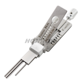 SS304 2-in-1 Decoder for Iseo R6 Locksmith Repairing Tools 2-in-1 Residential Pick & Decoder