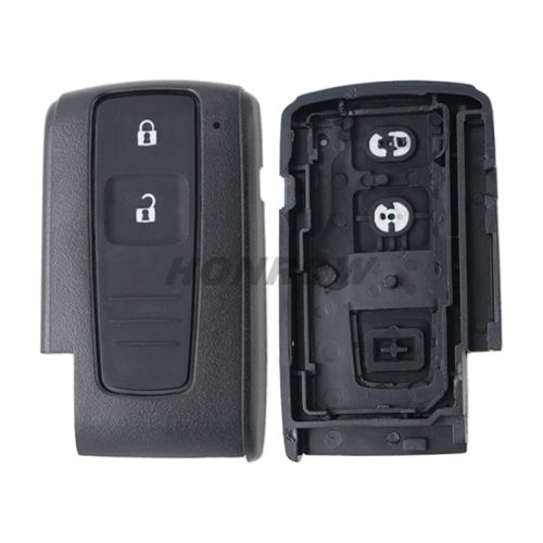 For To Daihatsu 2 button remote key blank with Key Blade