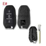 For Citroen DS 3 button remote key blank with HU83 blade Please choose the button.