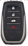 Lonsdor LT20-04 Smart Key with key shell 8A+4D Adjustable Frequency For Toyota & Lexus 0010 0020 7930 2110 Support K518 & K518ISE & KH100+