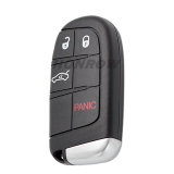 For Chrysler 2/2+1/3/3+1/4+1/5 button remote key shell without logo