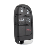 For Chrysler 2/2+1/3/3+1/4+1/5 button flip remote key shell with SIP22 Key Blade without logo