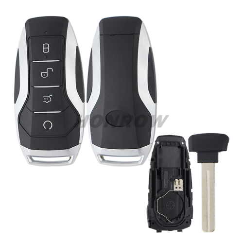 For BYD 4 button remote key shell