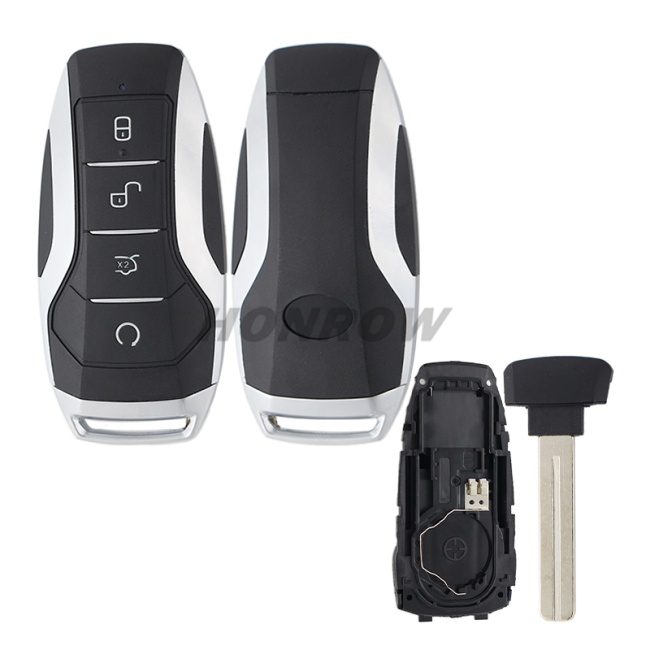 For BYD 4 button remote key shell
