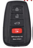 Lonsdor LT20-04 Smart Key with key shell 8A+4D Adjustable Frequency For Toyota & Lexus 0010 0020 7930 2110 Support K518 & K518ISE & KH100+
