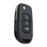 For new Renault 3 button remote key shell without logo, the third button is different