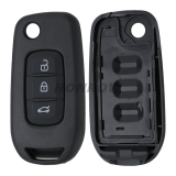 For new Renault 3 button remote key shell