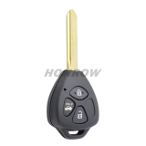 For high quality Toy 3 button remote key blank with toy47 blade enhanced version