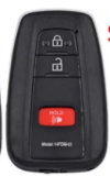 Lonsdor LT20-04 Smart Key with key shell 8A+4D Adjustable Frequency For Toyota & Lexus 0010 0020 7930 2110 Support K518 & K518ISE & KH100+