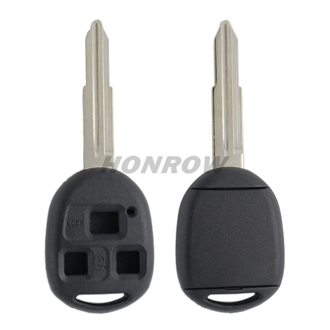 For High quality Toy 3 button remote key blank with TOY41 blade
