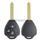 For high quality Toy 3 button remote key blank with toy47 blade enhanced version