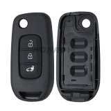 For new Renault 3 button remote key shell without logo, the third button is different
