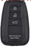 Lonsdor LT20-04 Smart Key with key shell 8A+4D Adjustable Frequency For Toyota & Lexus 0010 0020 7930 2110 Support K518 & K518ISE & KH100+