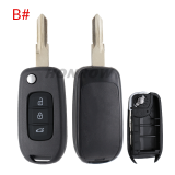 For New Renault 3 button remote key shell without logo,please choose the blade